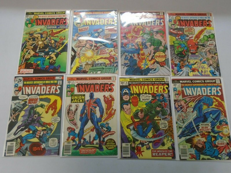 Invaders comic lot 28 different from #2-41 + What If avg 4.0 VG (1975-79)