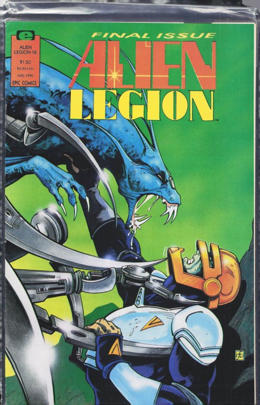 Alien Legion #18 (1990) Alien Legion