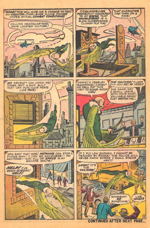 AMAZING SPIDER-MAN #7 (Dec1963) 2.5 GD+   All Steve Ditko! The VULTURE Returns!