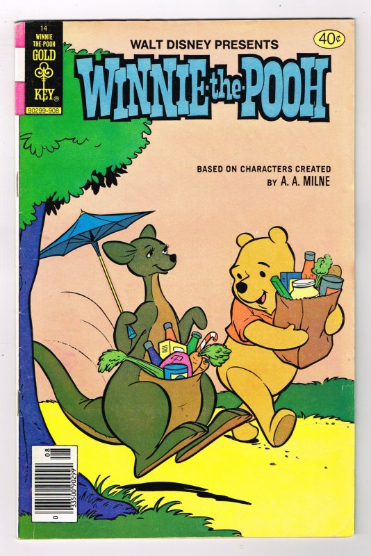 Winnie-the-Pooh #14 (1979)   Gold Key  40cent Comic