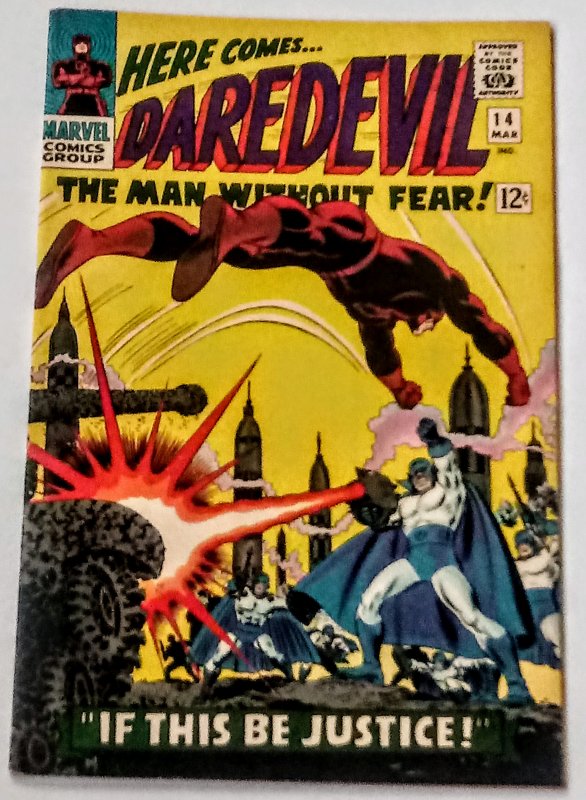 Daredevil #14 Stan Lee Gene Colan Marvel Silver Age DD ID23H