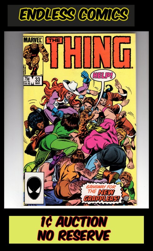 The Thing #33 (1986)  >>> 1¢ AUCTION! No Resv! SEE MORE!!! / ID#1B