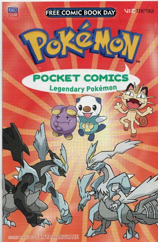 VINTAGE 2016 Pokemon Pocket Comics FCBD Viz Comic Books Modern Age