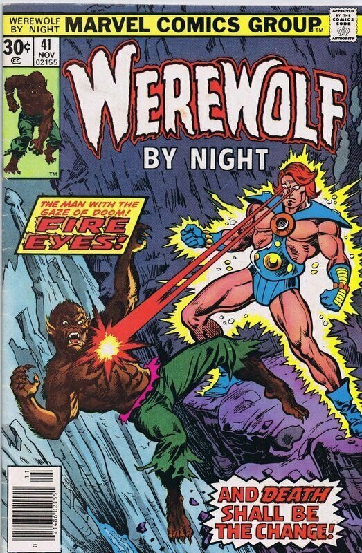 Werewolf By Night #41 Original Vintage 1976 Marvel Comics 