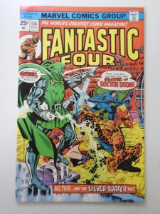 Fantastic Four #156 (1975) vs Dr. Doom! W/ Silver Surfer! VF-NM Condition!