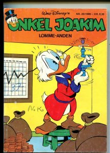 Onkel Joakim #20 1980-Disney-Danish-Uncle Scrooge-Carl Barks-Mickey Mouse-VG