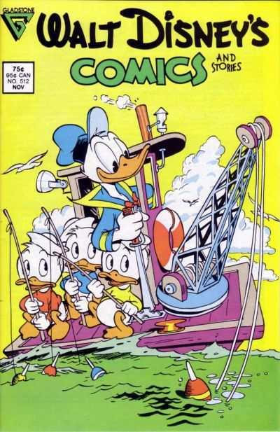 Walt Disney's Comics and Stories #512, VG+ (Stock photo)