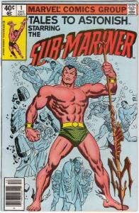 Tales to Astonish #1 (Dec-79) NM- High-Grade Prince Namor the Sub-Mariner