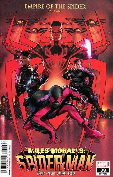 MILES MORALES: SPIDER-MAN #38 REGULAR COVER (JUNE 2022)