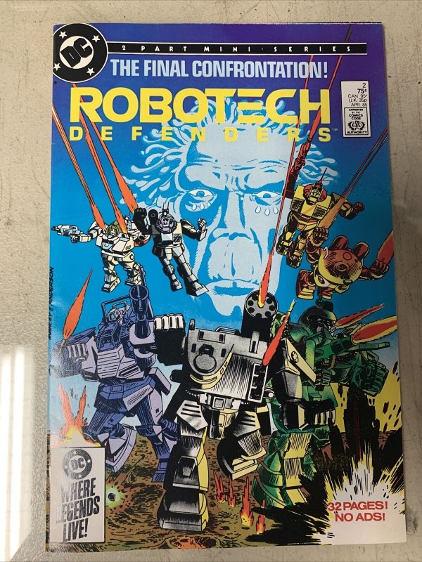 ROBOTECH DEFENDERS #2 BY DC COMICS 