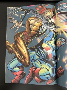 Marvel Comics Captain America Heroes Return Collector's 1st Issue Comic Jan 1998