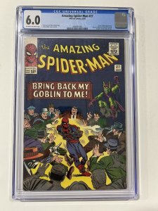 Amazing Spider-Man 27 1965 CGC 6.0 OW/W pages Marvel Comics