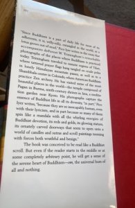 Buddha, the living Way, IYER,photo by Trimmingham