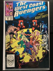 West Coast Avengers #40 Direct Edition (1989)