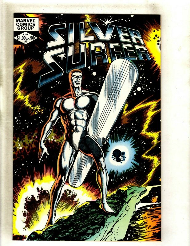 Silver Surfer Vol. # 2 # 1 NM- Marvel Comic Book Fantastic Four Galactus HJ9