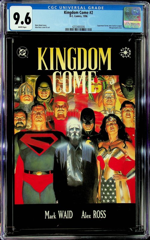 Kingdom Come #2 (1996) - CGC 9.6 - Cert#4253483006