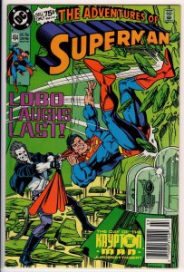 Adventures of Superman #464 Newsstand Edition (1990) 8.0 VF