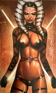 Zirty Girlz #1 Nathan Szerdy Ahsoka FOIL Cover SIGNED W/COA NM.