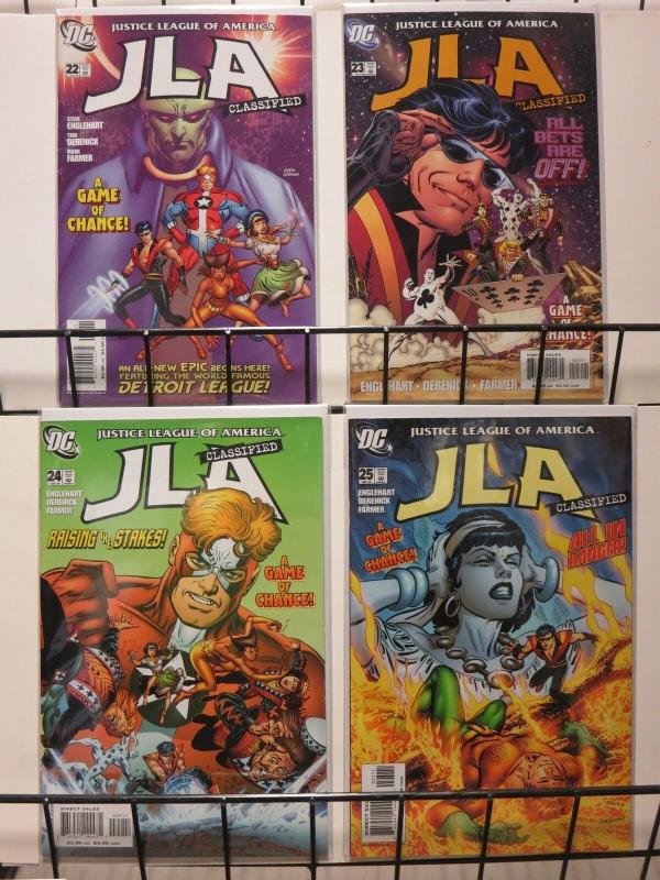 JLA CLASSIFIED (2005) 22-25  A Game Of Chance COMICS BOOK 