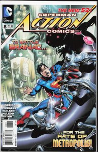 Action Comics #8 (2012) Superman