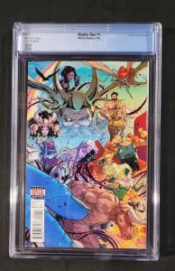 Mighty Thor #1 - Gatefold Wrap Cover by Russell Dauterman (CGC 9.6) 2016