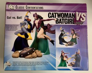 DC Classic Confrontations Catwoman Vs Batgirl Statue Limited Edition 0129/1500 