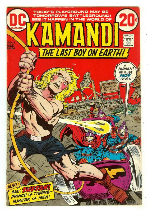 Kamandi The Last Boy On Earth 4   1st Prince Tuftan of the Tigers