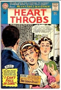 HEART THROBS #99-D.C. ROMANCE FN/VF