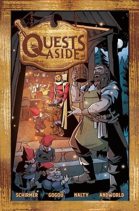 Quests Aside Tp Vol 01 Vault Comics Softcover