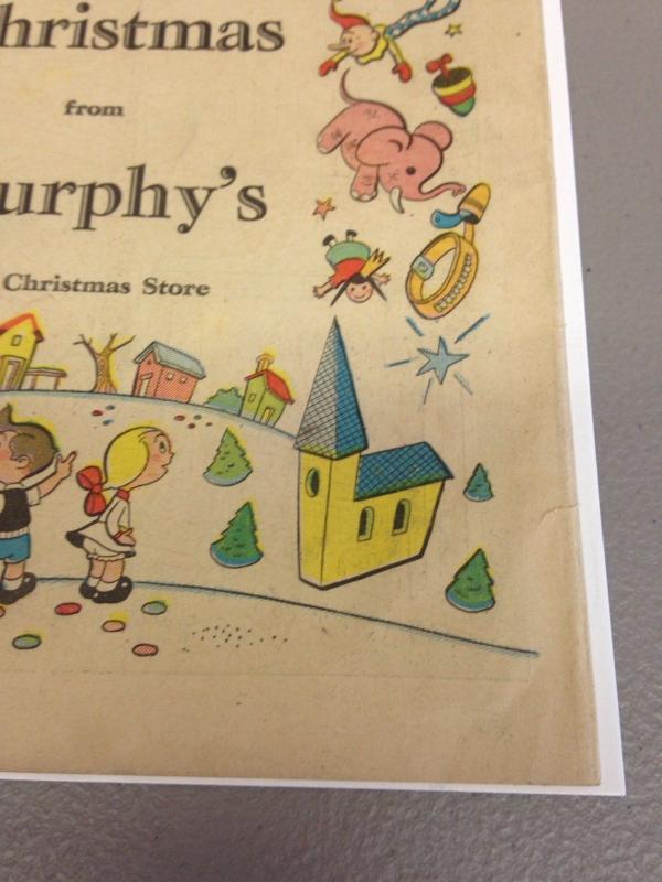 Santa's Fun Book Murphy's Promotional comic 1952 Golden Age FN/VF