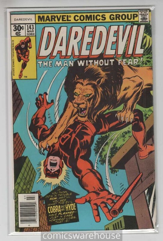 DAREDEVIL (1964 MARVEL) #143 FN A96600