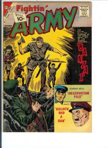 Fightin' Army #44 - Silver Age - May 1961 (FN)
