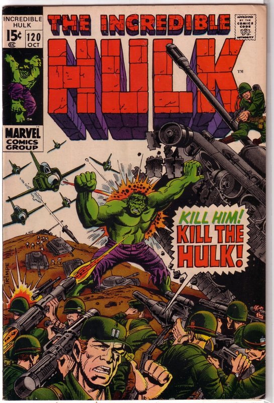 Incredible Hulk   vol. 1   #120 GD/VG