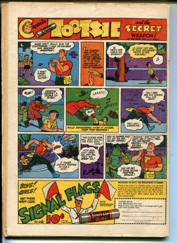 Blue Bolt Vol. 4 #7  1944 - Novelty  -VG - Comic Book