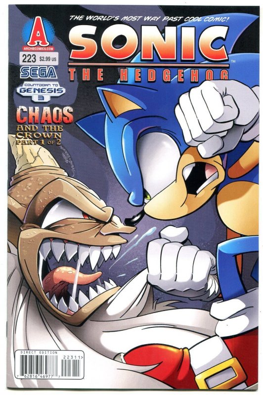 SONIC THE HEDGEHOG #223 2011--Archie Comics-Sega