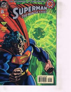 Lot Of 2 DC Comic Books Superman Man of Steel #37 and Action Comics One Mill ON4