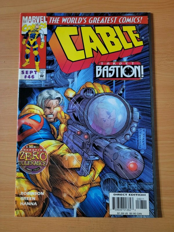 Cable #46 Direct Market Edition ~ NEAR MINT NM ~ 1997 Marvel Comics