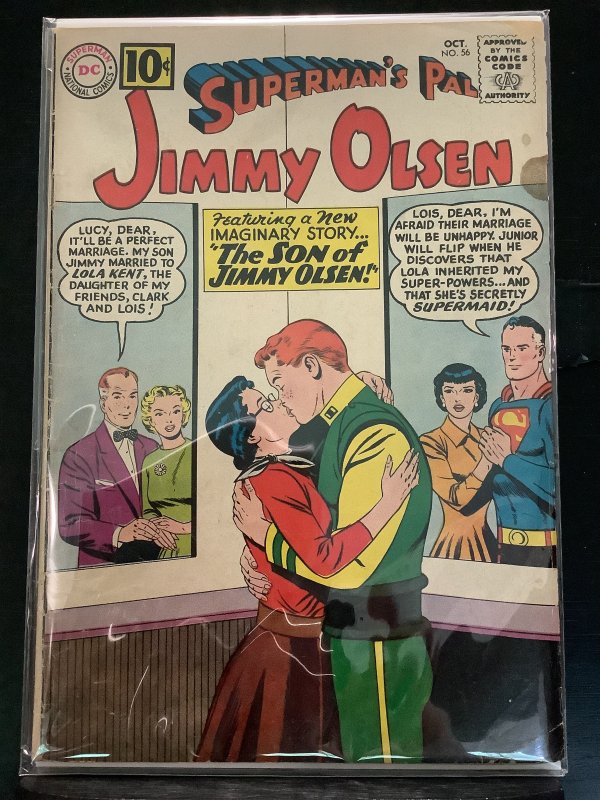 Superman's Pal, Jimmy Olsen #56 (1961)
