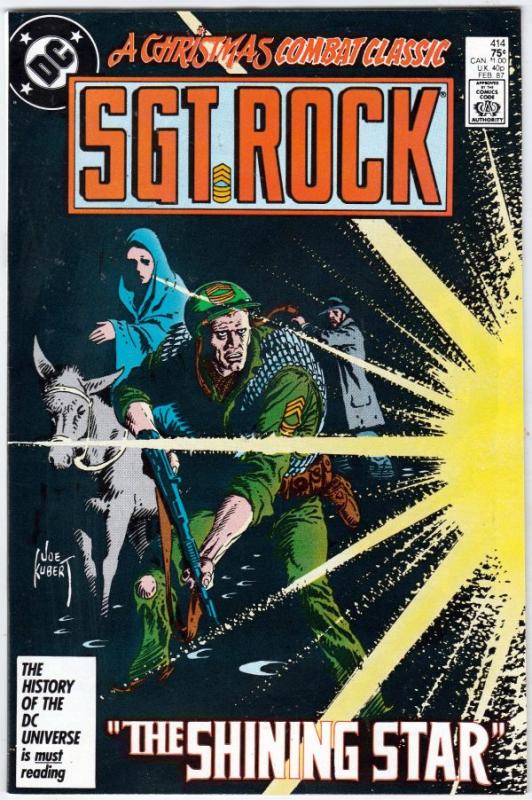 Sgt. Rock #414 (Feb-87) NM Super-High-Grade Sgt. Rock