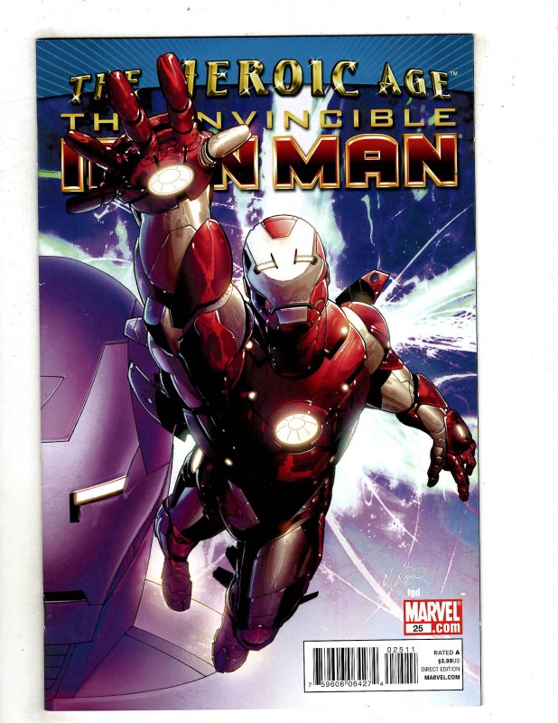 Invincible Iron Man #25 (2010) OF12