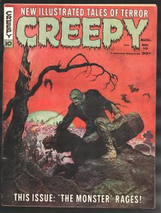 Creepy #10 1966- Warren-Frank Frazetta cover-Joe Orlando-Reed Crandall-Gray M...