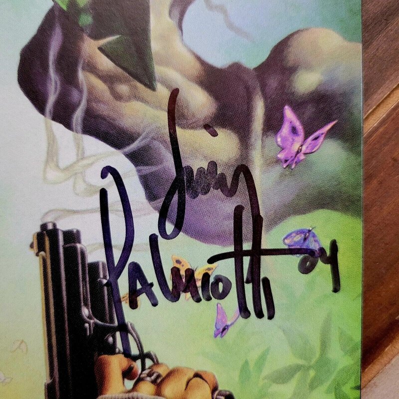 PAINKILLER JANE #0 (Event 1999) 2× SIGNED by JIMMY PALMIOTTI and AMANDA CONNER!