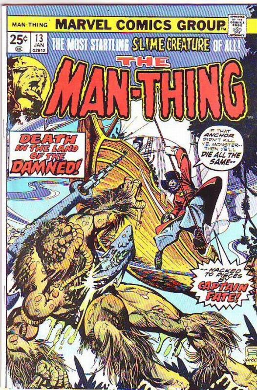 Man-Thing #13 (Feb-75) VF/NM High-Grade Man-Thing