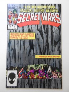 Marvel Super Heroes Secret Wars #4 (1984) Beautiful VF-NM Condition!