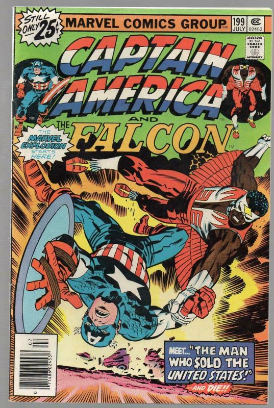 CAPTAIN AMERICA 199 VG-F July 1976 Kirby classics