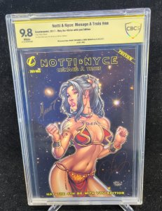 Notti & Nyce: Menage A Trois #nn - Signed 2x - 357/403 - CBCS 9.8 - 2017