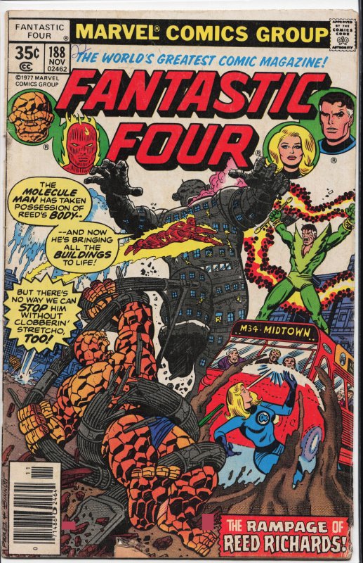 Fantastic Four #188 (1977) Fantastic Four