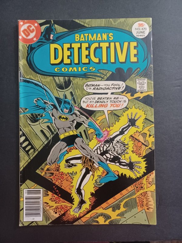 Detective Comics #470 newsstand - Batman - 1st Silver St Cloud - 1977 - FN/VF