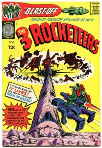 Blast Off #1 1965-Three Rocketeers-Simon & Kirby-HARVEY COMICS-high grade VF/NM 