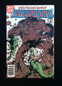 WARLORD #92  DC COMICS 1985 VF/NM NEWSSTAND